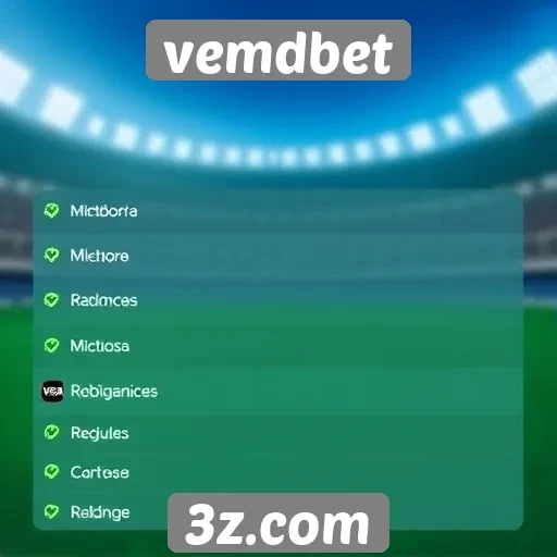 Métodos de pagamento disponíveis no vemdbet