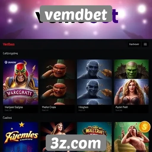 Vemdbet oferece diversas opções de jogos online